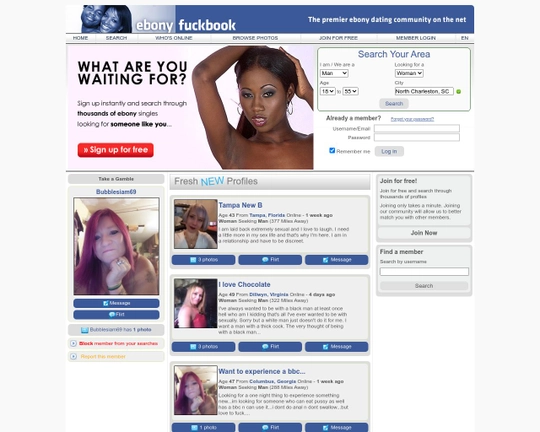 Ebony Fuckbook Logo