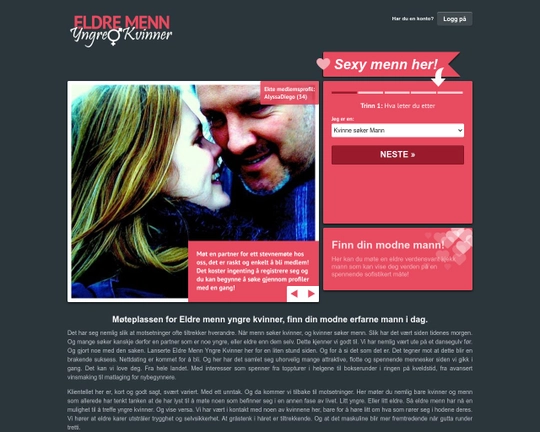 Eldre Menn Yngre Kvinner Logo