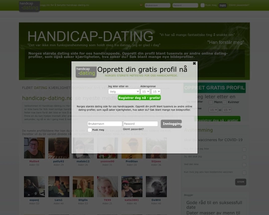 Handicap-Dating Logo