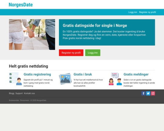 NorgesDate Logo